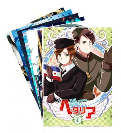 Axis Power Hetalia anime posters(8pcs a set)