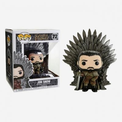Game of Thrones Funko POP 72 Jon Snow Iron Throne 