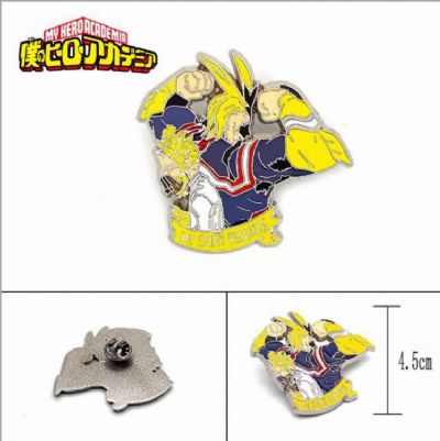 My Hero Academia Alloy Brooch pin badge