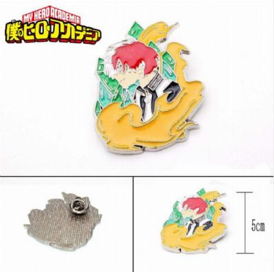 My Hero Academia Alloy Brooch pin badge