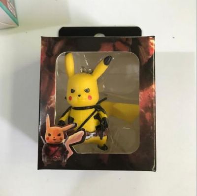 Pokemon Pikachu Doll Figure Boxed Keychain pendant