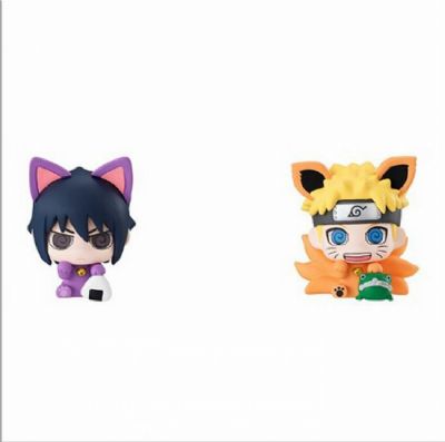Naruto a set of 2 Boxed Figure Decoration 9CM