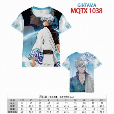 Gintama Full color printed short sleeve t-shirt