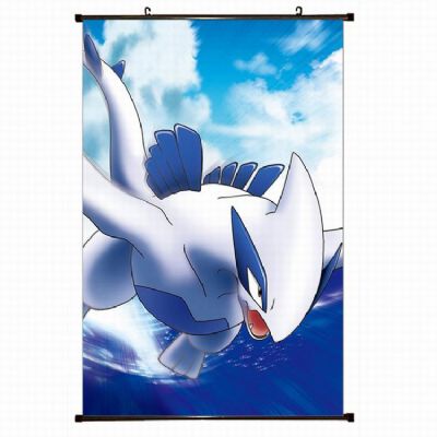 Pokemon Plastic pole cloth painting Wall Scroll 