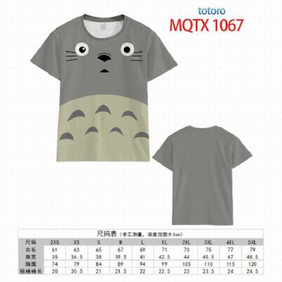 TOTORO Full color printed short sleeve t-shirt 