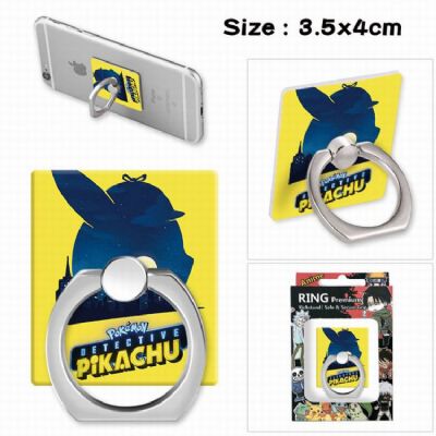 Detective Pikachu Ring holder for mobile phone 3.5