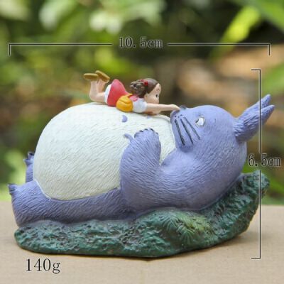 TOTORO little girl Resin Boxed Figure Decoration