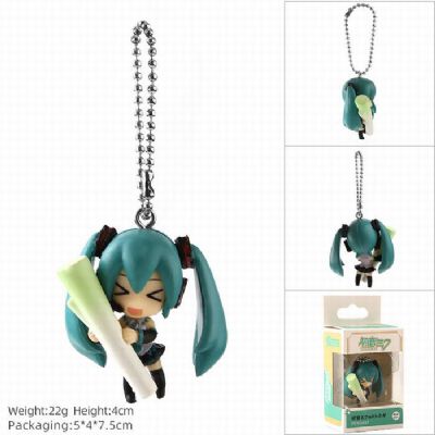 Hatsune Miku Bead chain ornaments Boxed Figure Pen