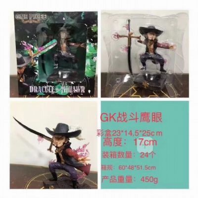 One Piece Dracule Mihawk Boxed Figure Decoration 