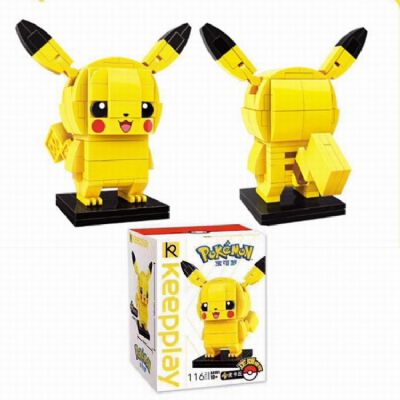 Pokemon Pikachu Contains 116 pieces of granular bu