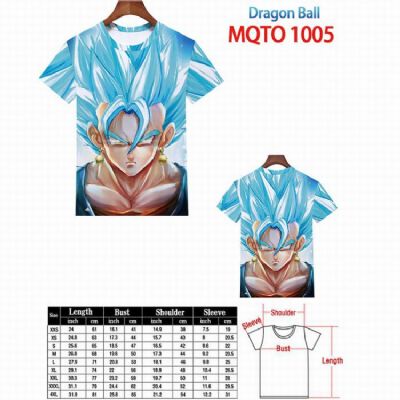 DRAGON BALL Full color printed short sleeve t-shir