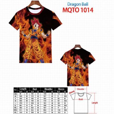 DRAGON BALL Full color printed short sleeve t-shir