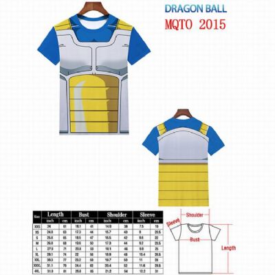 DRAGON BALL Full color printed short sleeve t-shir