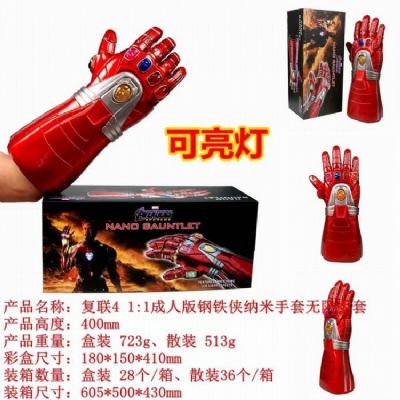 The Avengers Light up iron Man Nano gloves Boxed F