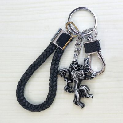 Game of Thrones Black rope Keychain pendant