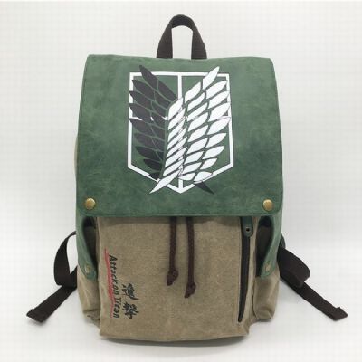 Shingeki no Kyojin Anime Washed canvas high qualit