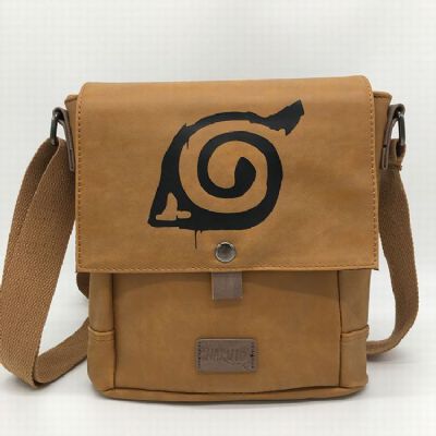 Naruto Anime PU leather Shoulder bag shoulder bag