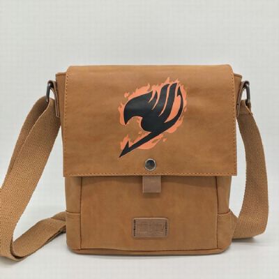 Fairy tail Anime PU leather Shoulder bag shoulder 