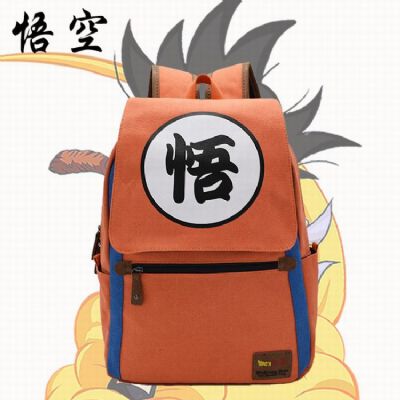 DRAGON BALL Anime Washed canvas Backpack bag 30X13