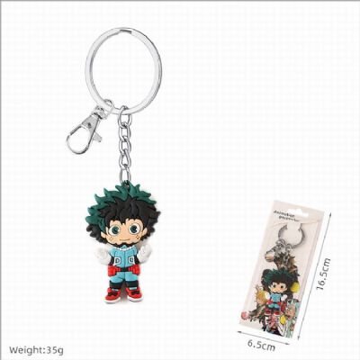 My Hero Academia Double-sided soft rubber Keychain