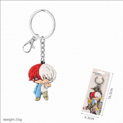 My Hero Academia Double-sided soft rubber Keychain