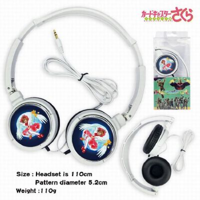 Card Captor Sakura Headset Head-mounted Earphone H