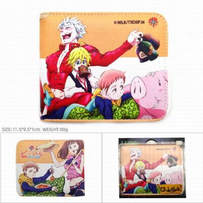 The Seven Deadly Sins Short color picture two fold