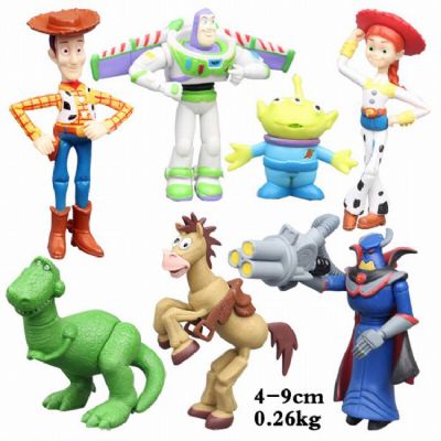 Toy Story a set of seven Bagged Figure Decoration 