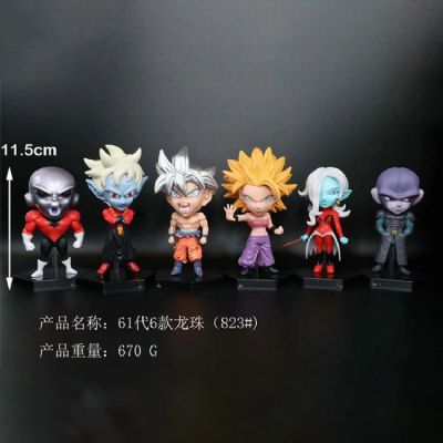 Dragon Ball a set of six 823 Bagged Figure Decorat