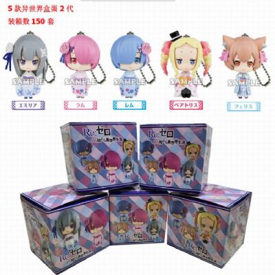 Re:Zero kara Hajimeru Isekai Seikatsu a set of fiv