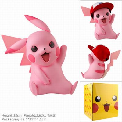 Pokemon Pocket monster Pink Boxed Figure Decoratio