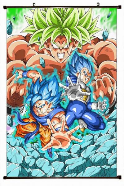 Dragon Ball Plastic pole cloth painting Wall Scrol