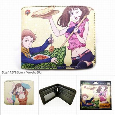 The Seven Deadly Sin Short color picture two fold