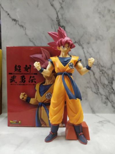 Dragon Ball Red hair Boxed Figure Decoration Model