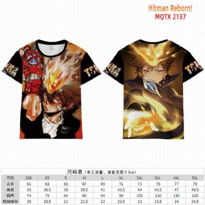 Hitman Reborn Full color short sleeve t-shirt