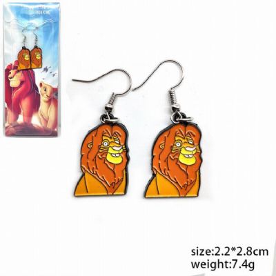 The Lion King Earring 2.2X2.8CM 7.4G