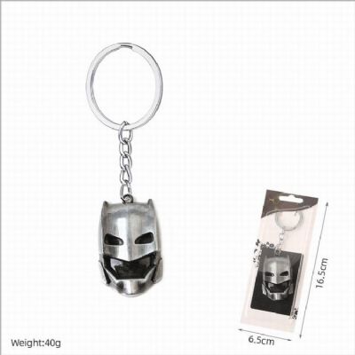 Justice League Batman mask Keychain pendant