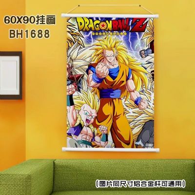 dragon ball anime wallscroll