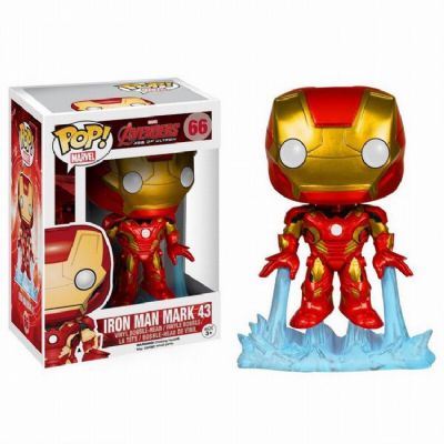 funko POP 66# The Avengers Iron Man Red head shaki
