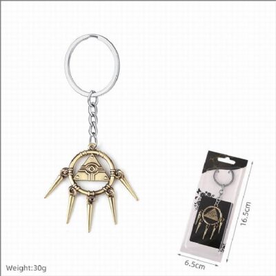 Yugioh Bronze Millennium wisdom wheel Keychain pen