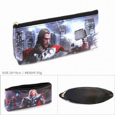 The Avengers Thor Zipper PU pencil case Pencil Bag