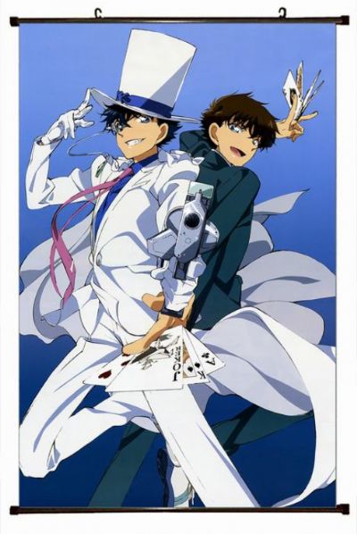 Detective Conan Plastic pole cloth painting Wall S