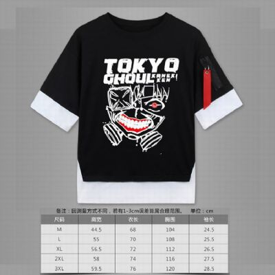 Tokyo Ghoul Loose cotton two short sleeves t-shirt