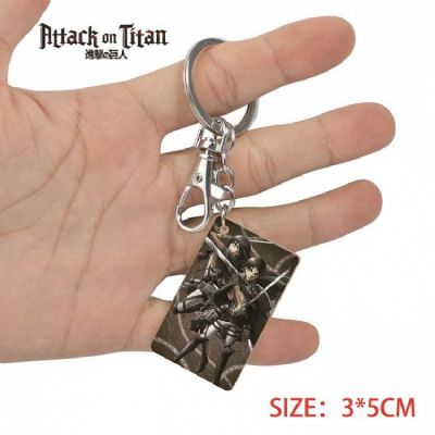 Attack on Titan-4 Anime Acrylic Color Map Keychain