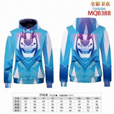 Fortnite Full Color Long sleeve Patch pocket Sweat