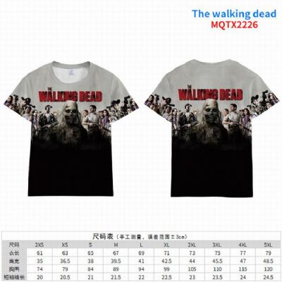 The Walking Dead Full color short sleeve t-shirt