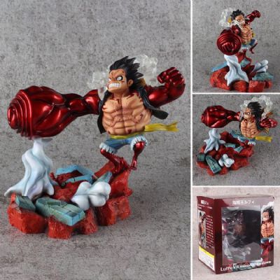 One Piece Battle scene GK Luffy Boxed Figure Decor