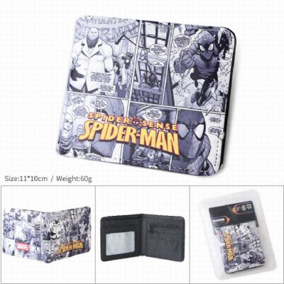 Marvel Spider-Man comic book PU full color silk sc