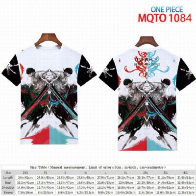 One Piece full color short sleeve t-shirt