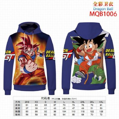 Dragon Ball Full Color Long sleeve Patch pocket Sw